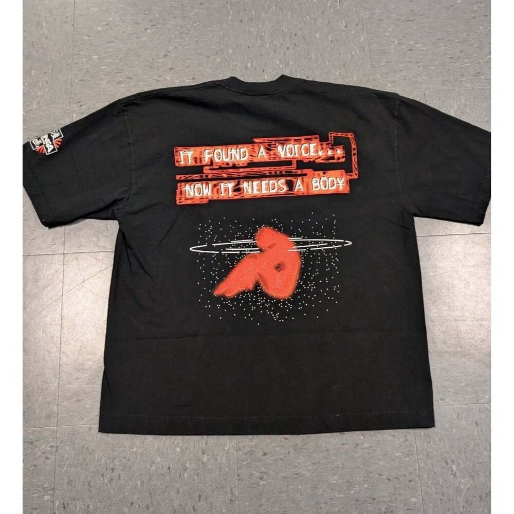 Rain Street Ghost in the Shell Size Large Motoko Cyborg Anime Shirt Cropped